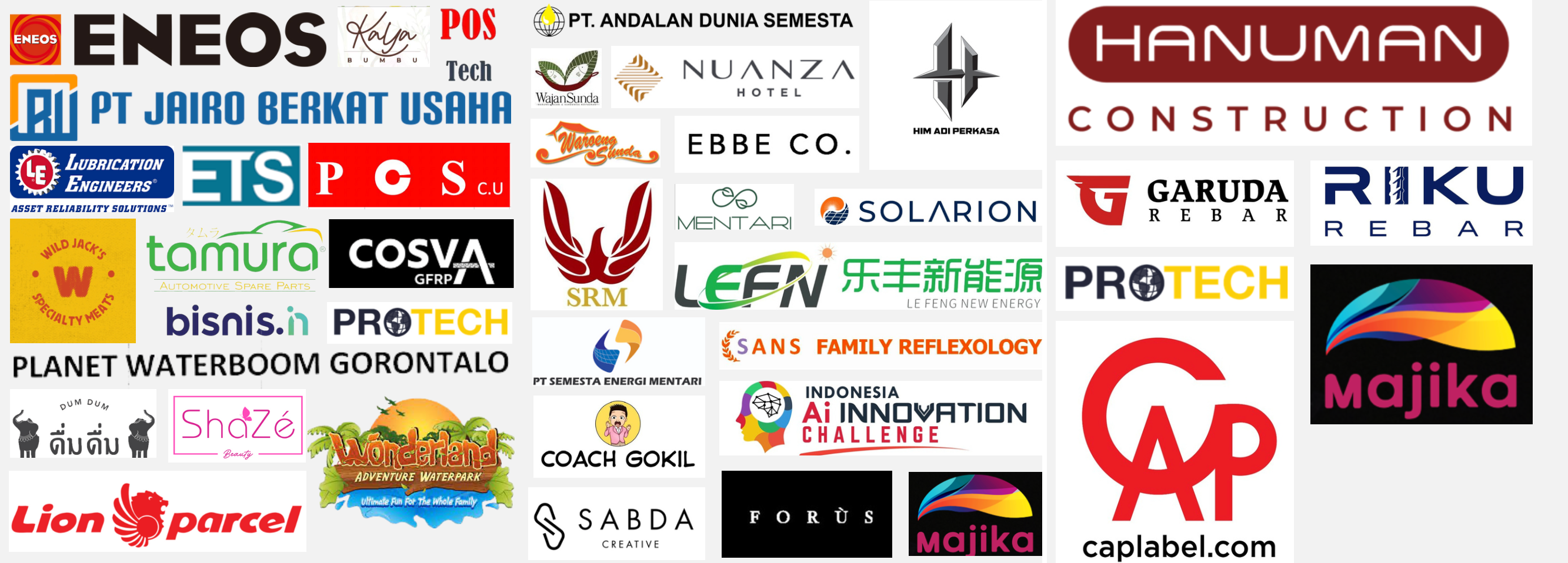 Selected client logos